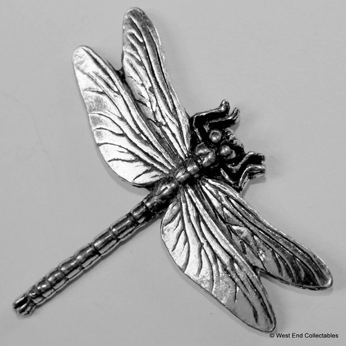 Dragon fly pewter - dragon,