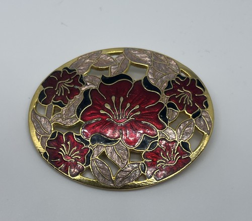 Fish and crown cloisonné - crown,