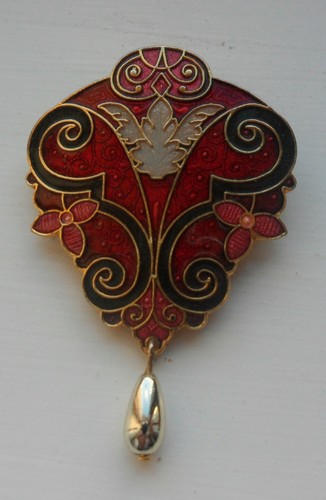 Vintage cloisonne enamel art - vintage,