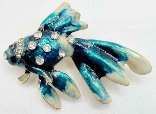 1204 brooch gold tone - gold, pin