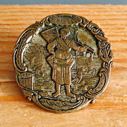 Antique victorian round gold - victorian,
