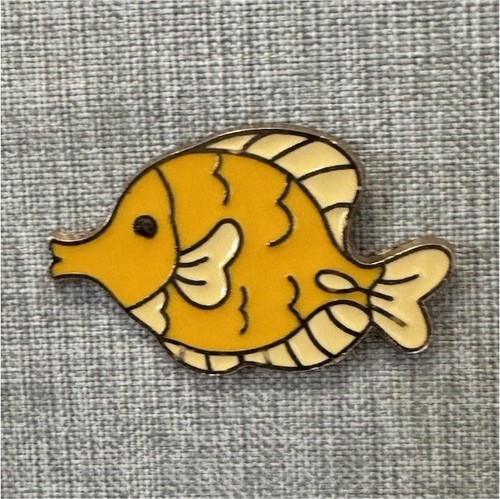 Yellow white black fish - yellow,,