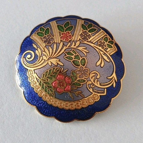 Vintage enamel scalloped - vintage,