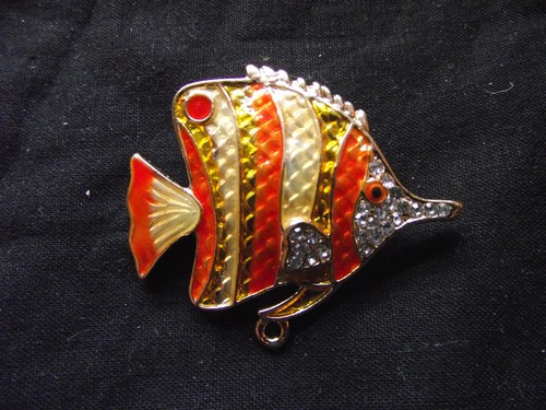 Gold tone and multicoloured - tone,