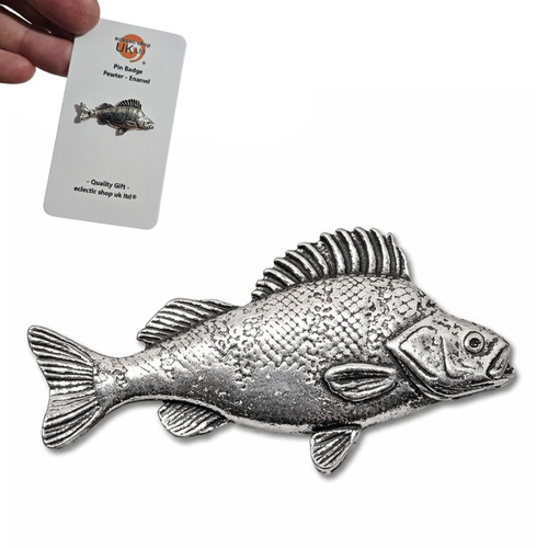 Large perch pin badge - perch,