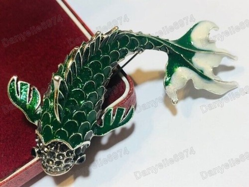 Art deco vintage silver - art, silver&green