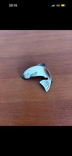 Vintage hand made - hand, fish
