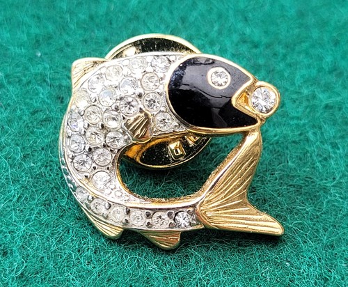 Vintage ballou fish brooch - ballou,